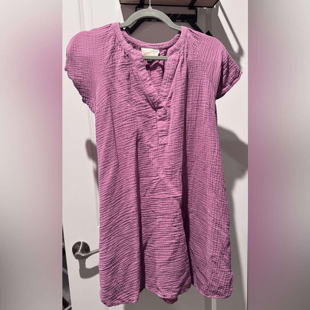 Women's Purple Textured Top